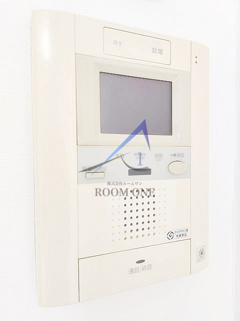 ガーラ新宿下落合のセキュリティ|モニター付きインターホンです。
