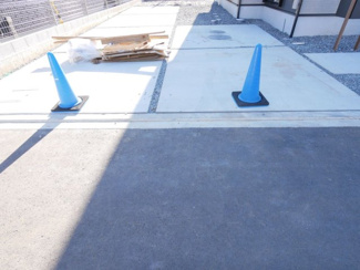 【駐車場】 | 甲斐市竜王新町 オール電化新築 全2棟 1号棟 竜王駅徒歩19分