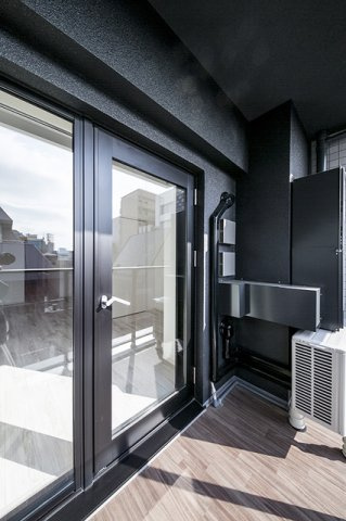 ライオンズフォーシア築地ステーションのバルコニー|※写真は同タイプ住戸です。