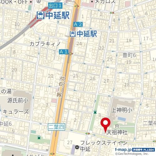 【地図】 | 中延　Ｈｉｌｌｚ