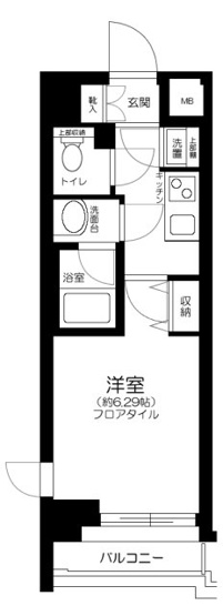 【間取り】 | ドルチェ東京押上ツインズ弐番館