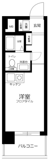 【間取り】 | モナークマンション柿の木坂