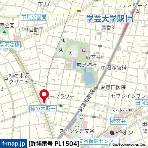 【地図】 | モナークマンション柿の木坂