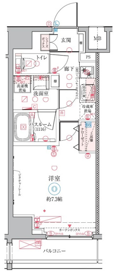 【間取り】 | クレヴィスタ三ノ輪