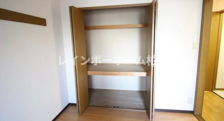仲介手数料（賃料の1.10ヵ月）の50％OFF対象物件！の収納