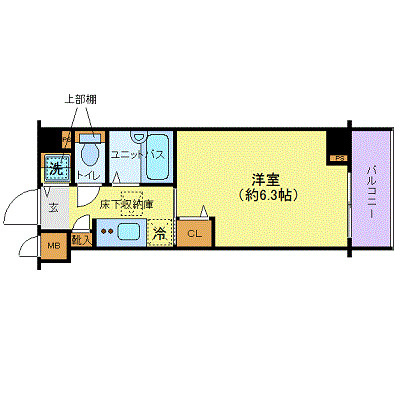 【間取り】 | フェニックス目黒弐番館