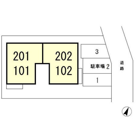 リバティヒル東林間の地図