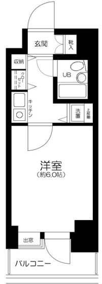 【間取り】 | 浅草スカイレジテル