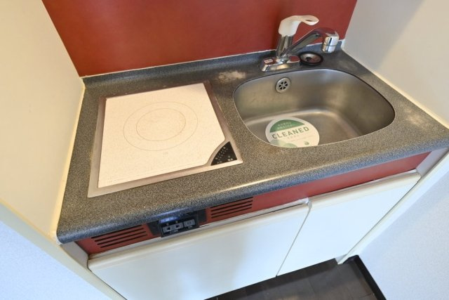 【キッチン】 | シティコープ浅草橋Ⅲ | 1口IHコンロ