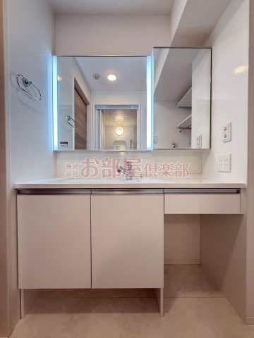 プレミエール御井の洗面所|コンパクトで使いやすい洗面所