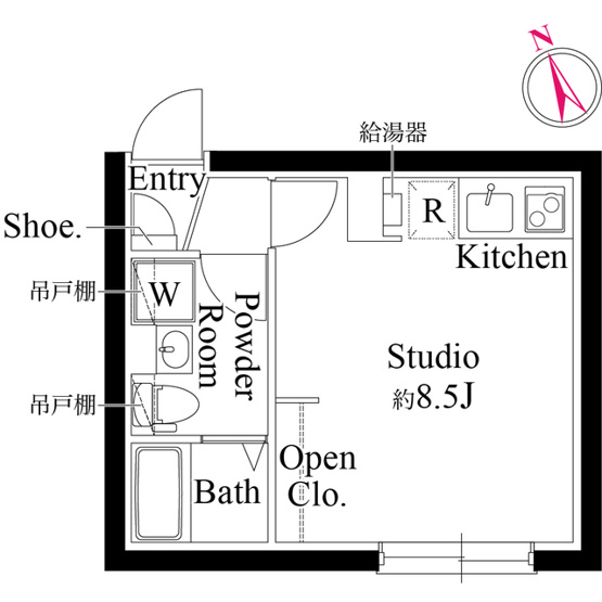 【間取り】 | CASA PIAZZA 新蒲田