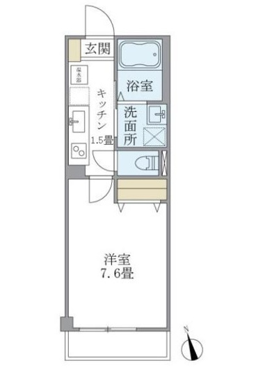 【間取り】 | プレシャスカーサ　雑色