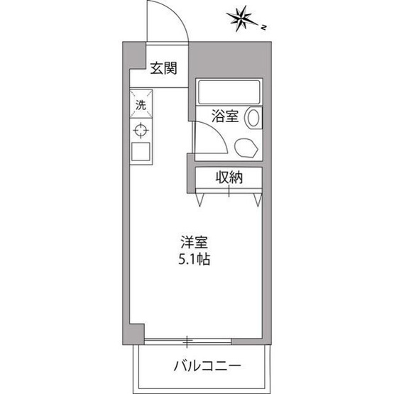 【間取り】 | セントラル大森 | 間取り図