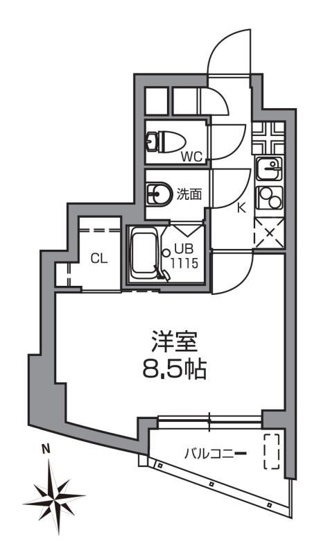 【間取り】 | Eno de豪徳寺 | 間取り図