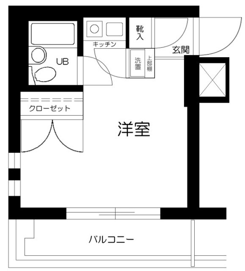 【間取り】 | アクトピア旗の台２番館
