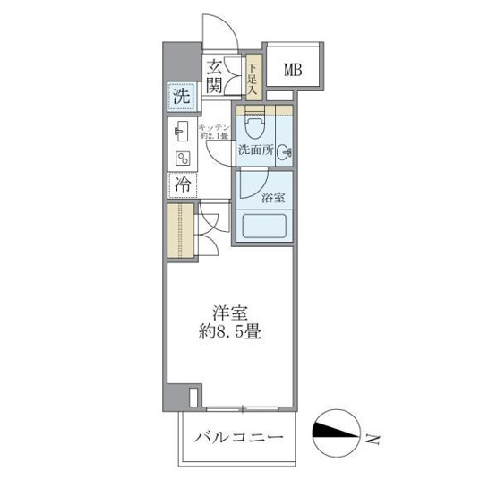 【間取り】 | パークスフィア中野富士見町