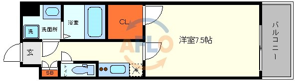 フォーリアライズ大阪ウエストベイの間取り|フォーリアライズ大阪ウエストベイ　間取り