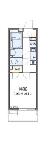 【間取り】 | クレイノＪＯＹ　ＦＯＲＥＳＴ | 代表的な間取のため実際の間取とは異なる場合があります