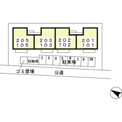 【区画図】 | アスティオン朱鷺