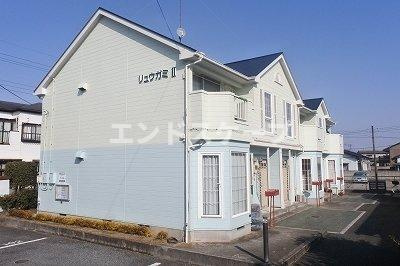 リュウガミⅡの外観|高崎、前橋のお部屋探しはエンドスケープまで！お客様の理想お聞かせ下さい♪