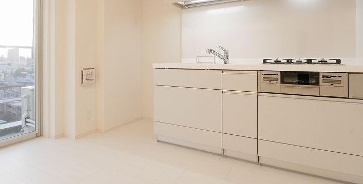 【キッチン】プレミアムキューブＧ市谷甲良町 