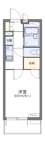 【間取り】 | レオパレス大森南