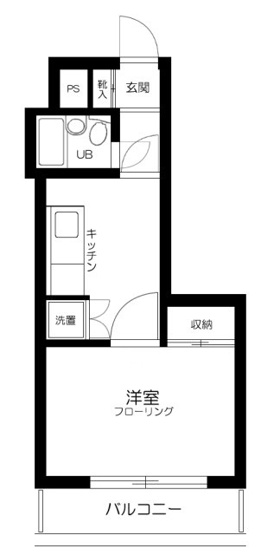 【間取り】 | コスモ上池袋