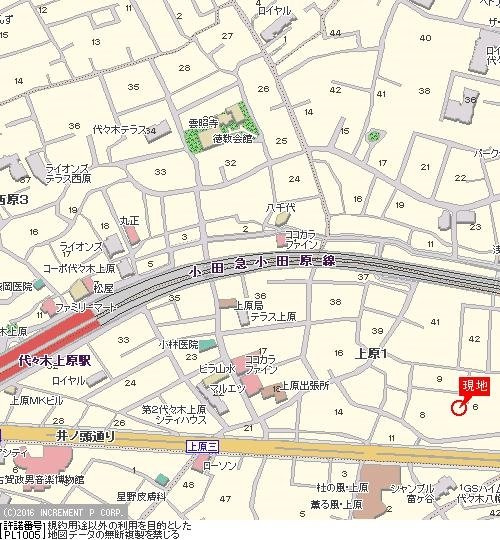 【地図】 | フェニックス代々木上原