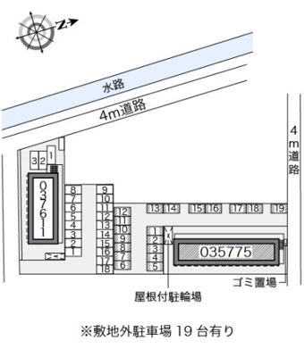 【区画図】 | レオパレスルーチェⅡ