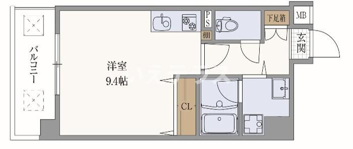 サンクラッソ三ノ宮加納町の間取り