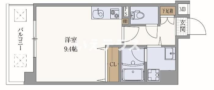 サンクラッソ三ノ宮加納町の間取り