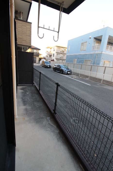 リヴェールimaのバルコニー