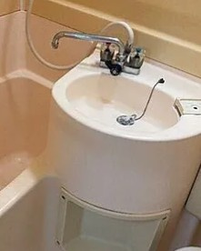 ラデヴィーナ鴻巣Ⅱの洗面所