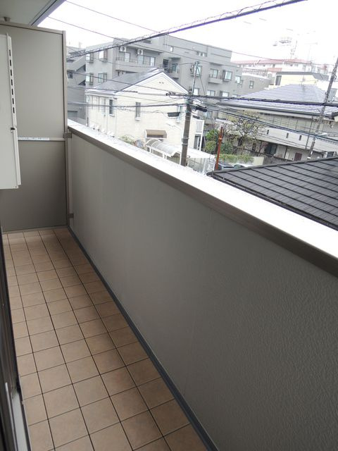 ル・クレール代々木初台のバルコニー