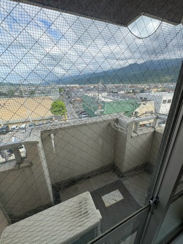 石川マンション５のバルコニー