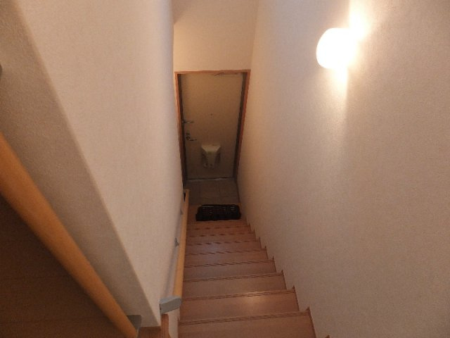 北区赤羽北１丁目のアパートの玄関