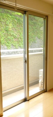 北区赤羽北１丁目のアパートのバルコニー