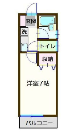 ティーコートまいの間取り
