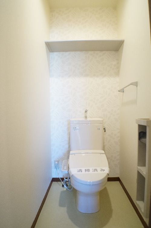ＭメゾンＣのトイレ|清潔感のあるトイレです
