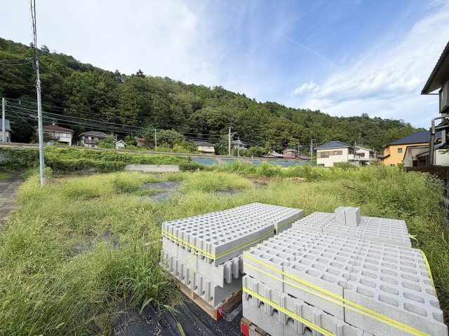 青梅市裏宿町2期の外観|未造成の状態です。完成は12月の予定です。