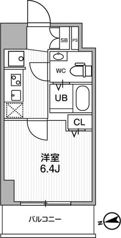 LIMERESIDENCE　KITAMATSUDOの間取り