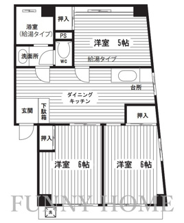 【間取り】 | 第２まつしまハイツ