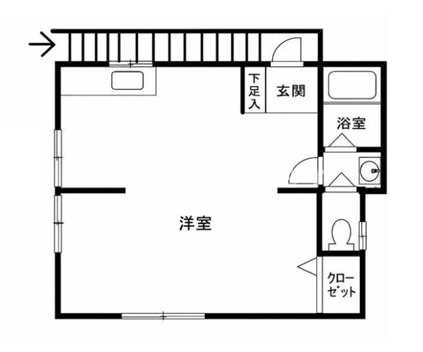 コーポKAZUの間取り