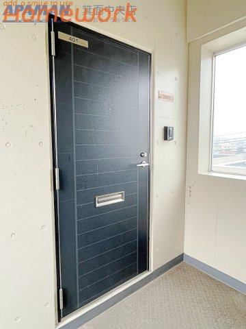 マグノリア箕面の玄関