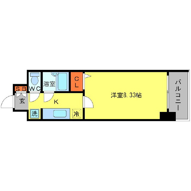 シェルクレールの間取り