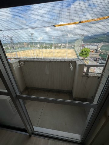 石川マンション５のバルコニー