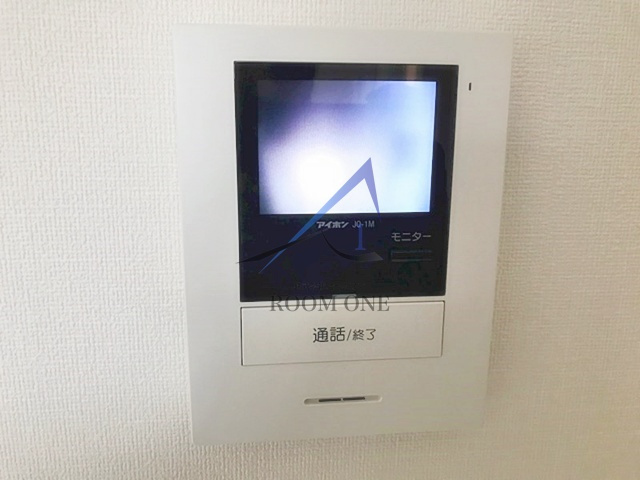 ラビアン志村 のセキュリティ|モニター付きインターホンです。