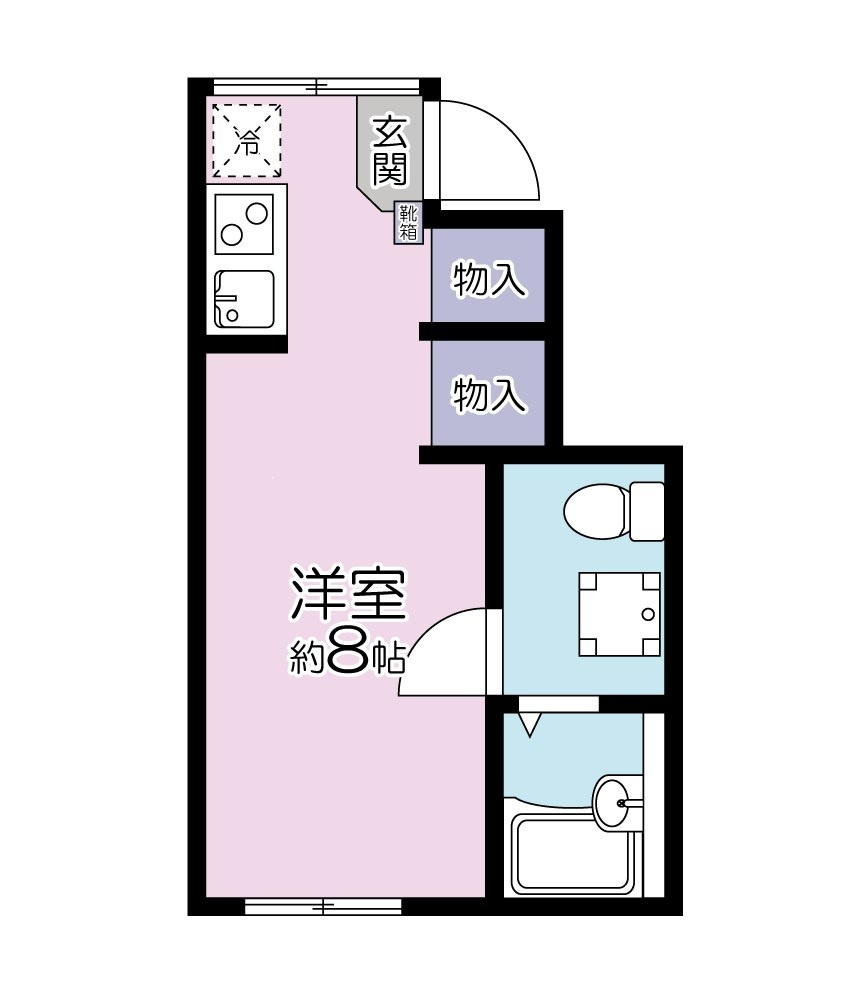 ラビアン志村 の間取り|間取りです。