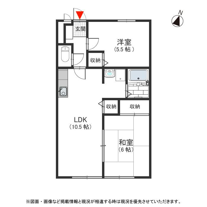 サンヒルズ箕面の間取り