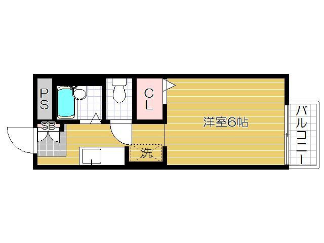 ル・クレールⅠの間取り|図面・画像と現況が相違する時は現況を優先させていただきます。